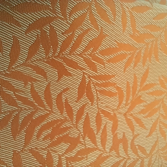 Apt 9 Mens Orange Floral Tie 2.5" Elegant 60" - Picture 4 of 4